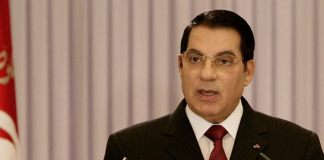 Le président tunisien déchu Zine el-Abidine Ben Ali