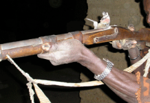 Fusil de chasse traditionnel