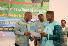 Le ministre de l’Environnement, de l’Assainissement et du Développement durable, Ousmane Koné