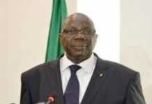 Le Premier ministre Modibo Keita