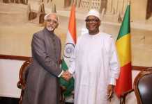 Le Vice-Président Shri Mohammad Hamid ANSARI reçu à Koulouba