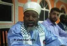 Cheikh Mahmoud Kouma (Gauche), membre du Bureau Exécutif du Haut-Conseil Islamique du Mali