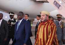 Le Roi Mohammed VI en visite au Sénégal