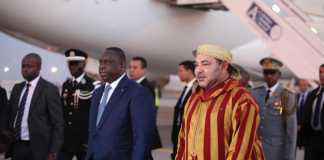 Le Roi Mohammed VI en visite au Sénégal