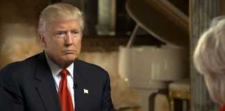 Le président élu Donald Trump lors de l'interview qu'il a donné à la chaine CBS à Washington le 14 novembre 2016. CBS