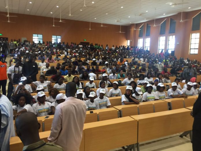 Images de l'inauguration du Complexe universitaire de Kabala