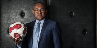 Ahmad, le président de la Fédération Malagasy et candidat à la présidence de la Confédération africaine de football (CAF).