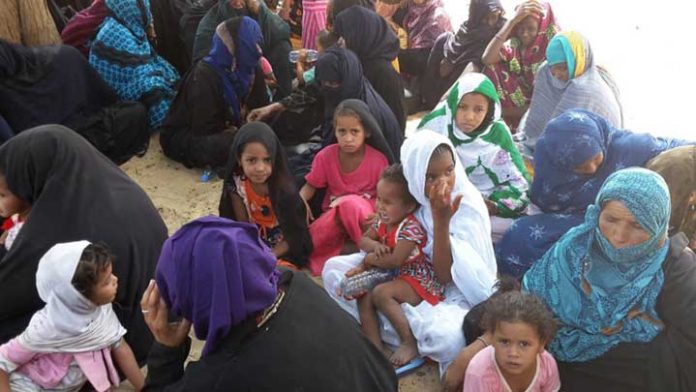 Les refugiés ont étté accueillis hier dans la commune de Ber (Crédit photo Yehya Tandina)