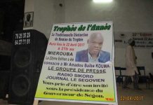 22è édition du Trophée «l’Homme de l’année de Ségou» : Amadou Baïba Kouma, la récompense du mérite