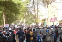 Marche des enseignants: Au moins trois blessés!