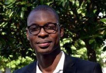 Lamine Camara, candidat PCF aux élections législatives 2017, pour la 9e circonscription des Français de l'Etranger