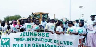 Construction de la route Tamani-Barouéli : M. Tièman Hubert COULIBALY et l’U.D.D soutiennent les actions du Président de la République