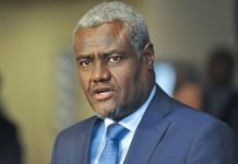 Moussa Faki Mahamat président de la Commission de l'Union africaine (UA),