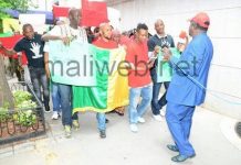 Révision constitutionnelle : Des maliens de New York protestent