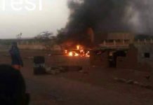 Hombori : La brigade territoriale de la gendarmerie et la douane attaquées et brûlées