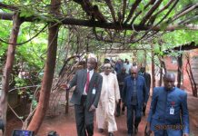 Abdoulaye Idrissa Maïga au Campement Kangaba pour fêter les 100 jours de son arrivé à la tête du gouvernement