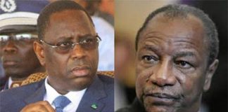 A NE PAS MANQUER: Témoignage : Des ex-détenus de Barkhane nous racontent leurs conditions de détention URGENT: Macky Sall menace Alpha Condé : « si vous voulez du Sékou Touré – Senghor, je suis prêt » Accueil | International | Macky Sall menace Alpha Condé : « si vous voulez du Sékou Touré – Senghor, je suis prêt » Macky Sall menace Alpha Condé