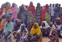 Camp de refugiés à Diffa au Niger.