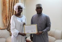 M. Mme Olga AHOUANSOU SANVEE, nouveau Consul honoraire du Bénin au Mali