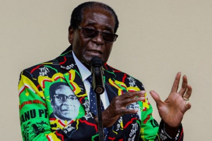 Le président du Zimbabwe, Robert Mugabe - Jekesai NJIKIZANA / AFP