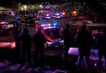 Une fusillade à l'intérieur d'un supermarché à l'enseigne Walmart a fait trois morts mercredi à Thornton dans la banlieue de Denver. /Photo prise le 1er novembre 2017/REUTERS/Rick Wilking