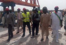 Le ministre Seynabou Diop sur le site du pont de Kayo