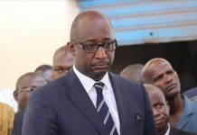 Le ministre de l’Administration territoriale, Tieman Hubert Coulibaly