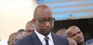 Le ministre de l’Administration territoriale, Tieman Hubert Coulibaly