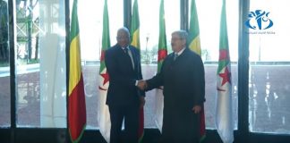 Le Premier ministre Ahmed Ouyahia, a reçu samedi 13 janvier à Alger son homologue malien Soumeylou Boubèye Maïga