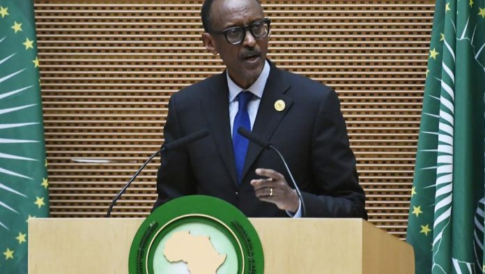 Paul Kagame, ici le 28 janvier à Addis Abeba