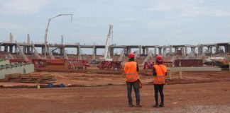 Le complexe multisport d’Olembé, près de Yaoundé