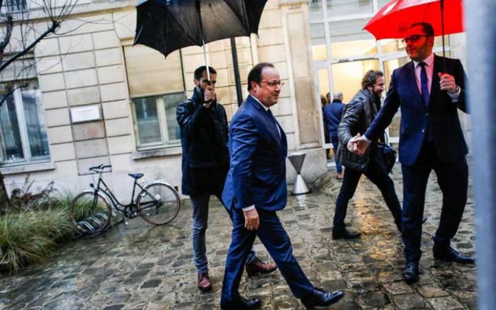 François Hollande, l'ancien président de la République