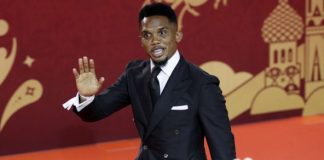 Samuel Eto'o, à Moscou, en décembre 2017.