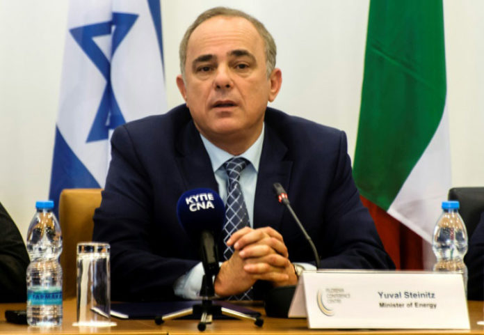 ministre israélien de l'Energie, Youval Steinitz