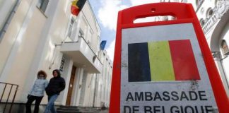 L'ambassade de Belgique à Moscou