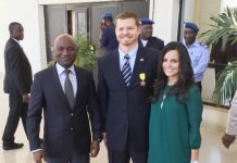 Jason Willis, Décoré Chevalier de l’Ordre National du Mali à Titre Etranger