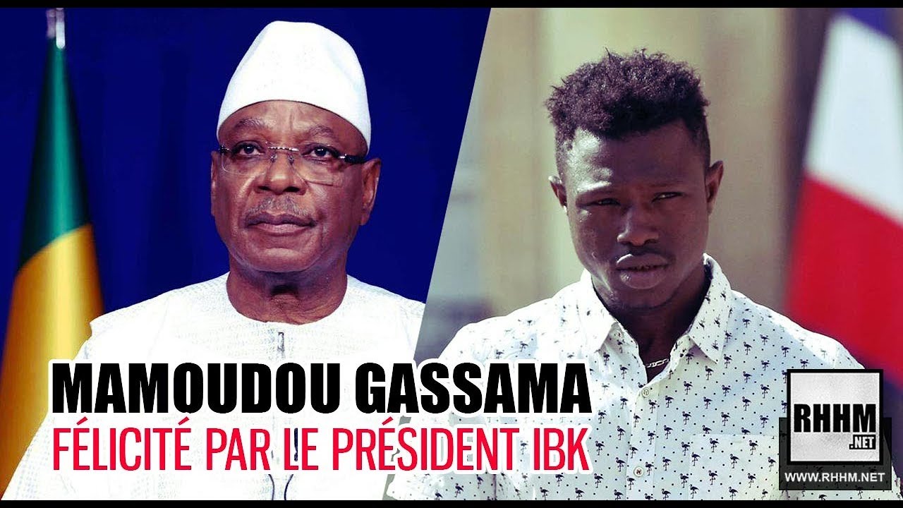 Mamoudou Gassama félicité par IBK