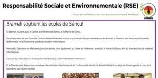 Bramali soutient les écoles de Sénou