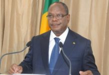 Le président Ibrahim Boubacar Keita