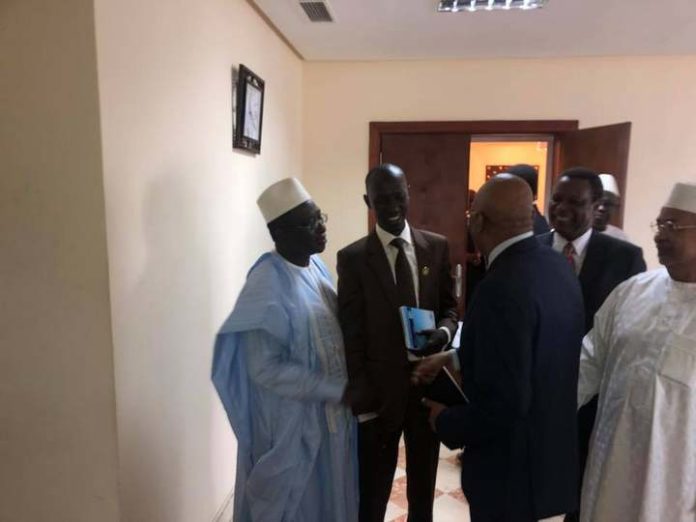 Boubeye Maiga a reçu ce matin une délégation de la classe politique