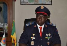 Le directeur général de la Protection civile, le colonel Seydou Doumbia