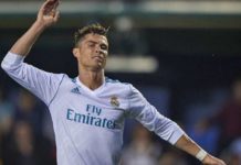 Cristiano Ronaldo lors d'une rencontre du Real Madrid