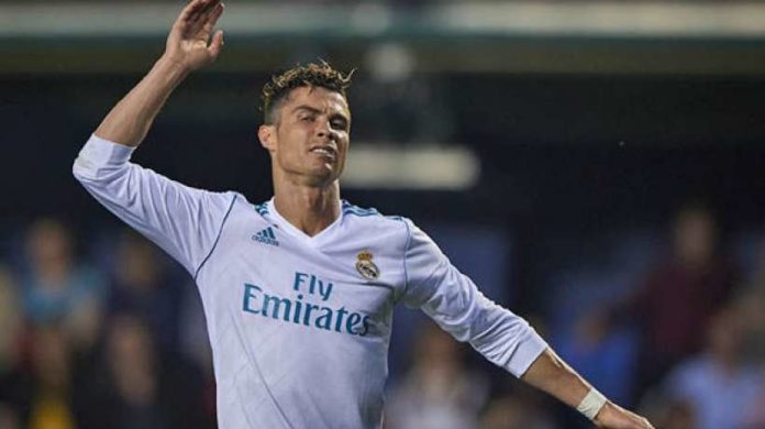 Cristiano Ronaldo lors d'une rencontre du Real Madrid