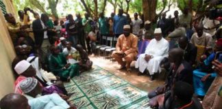 Ibrahim Boubacar Keïta à Koulikoro