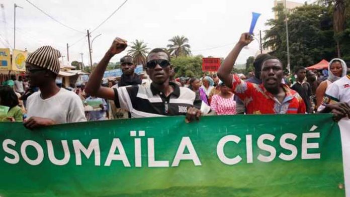 Des supporters de Soumaila Cissé, le 18 août 2018