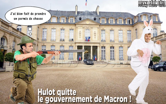 Hulot quitte le gouvernement de Macron !