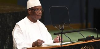 Le président malien Ibrahim Boubacar Keïta