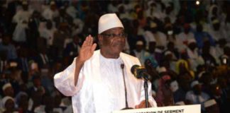 Second quinquennat: Ibrahim Boubacar Keïta a prêté serment