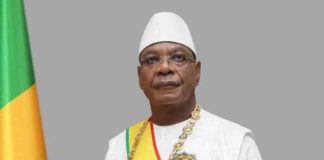 Chef de l'état S.E.M Ibrahim Boubacar Keïta