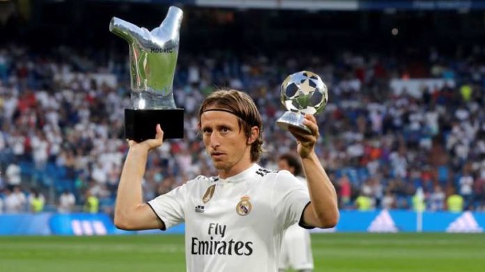 Luka Modric a été élu meilleur joueur de la saison par la FIFA